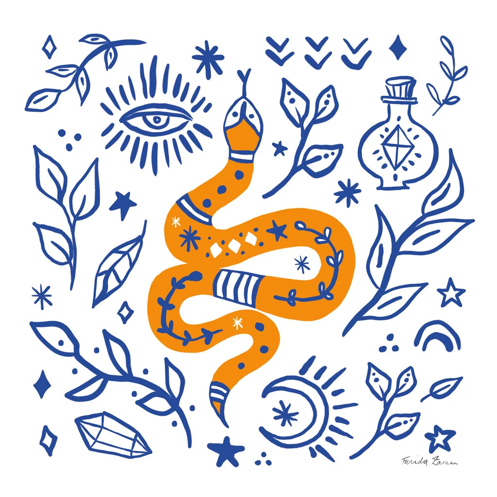 Everyday Mystic V by Farida Zaman. SKU 85728a. Archival Giclee Fine art print for wall decor.