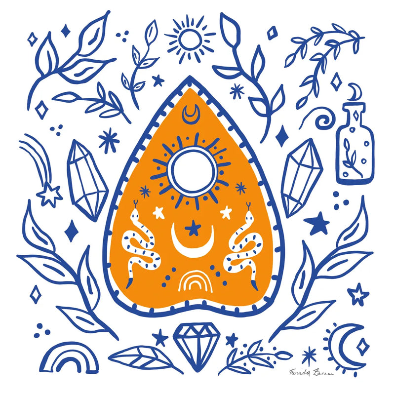 Everyday Mystic VI by Farida Zaman. SKU 85729a. Archival Giclee Fine art print for wall decor.