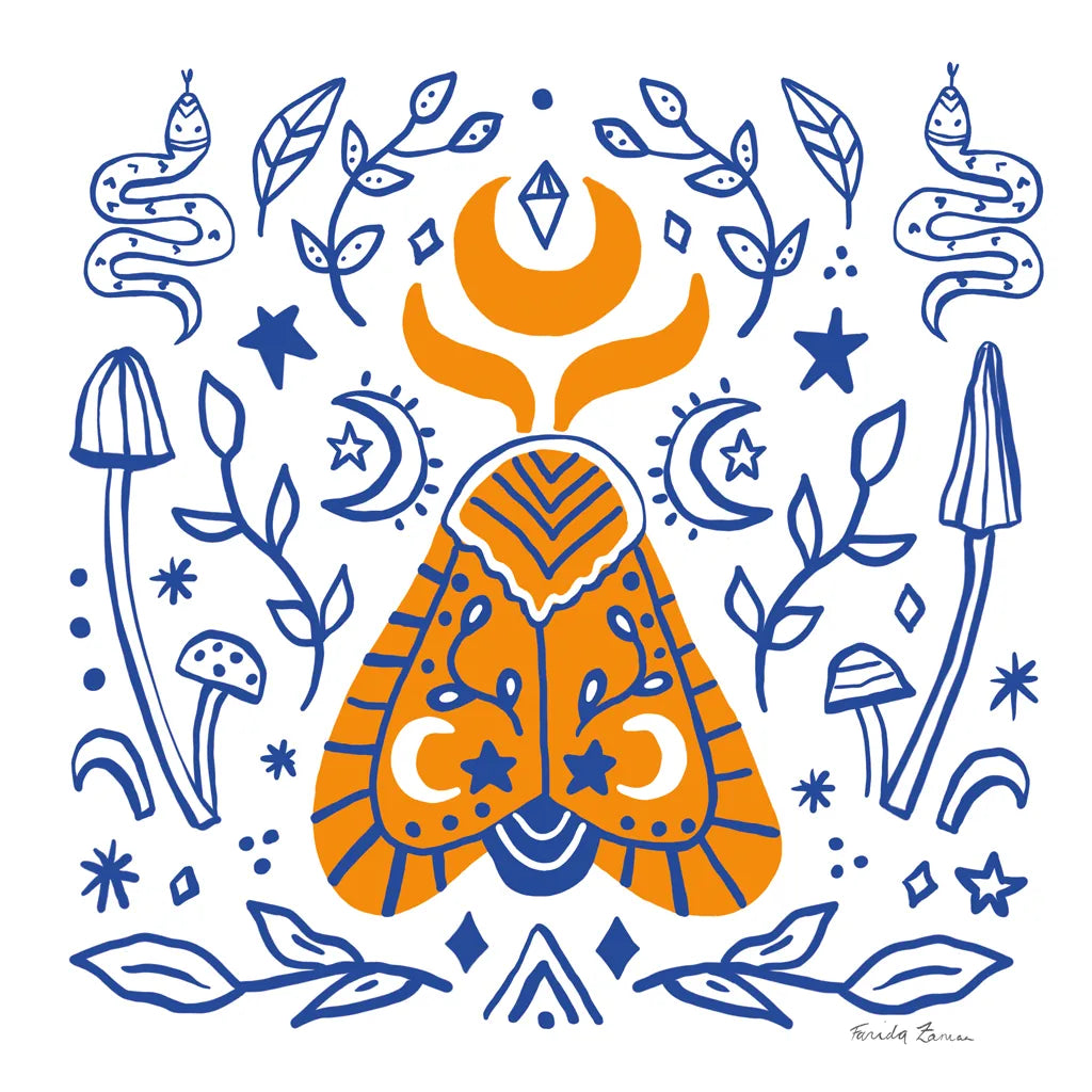 Everyday Mystic VII by Farida Zaman. SKU 85730a. Archival Giclee Fine art print for wall decor.