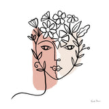 Face of Spring I by Farida Zaman. SKU 64606a. Archival Giclee Fine art print for wall decor.