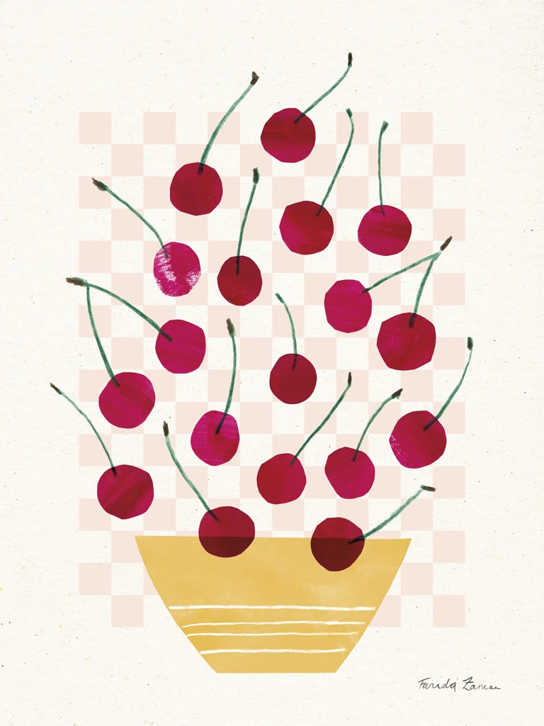 Falling Fruit I by Farida Zaman