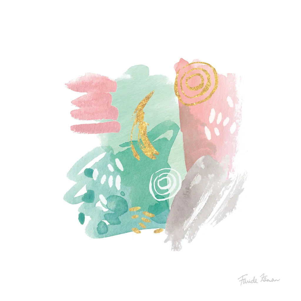 Faridas Abstract I by Farida Zaman. SKU 48741a. Archival Giclee Fine art print for wall decor.