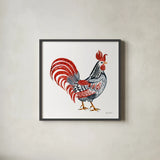 Farm Beauty I by Farida Zaman. Shown in a sleek black glass frame for a contemporary gallery look. Available as an archival giclee rolled canvas, fine art paper, or poster print. SKU 61552a.