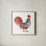 Farm Beauty I by Farida Zaman. Shown in a natural wood glass frame for a timeless modern aesthetic. Available as an archival giclee rolled canvas, fine art paper, or poster print. SKU 61552a.