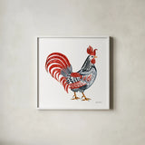 Farm Beauty I by Farida Zaman. Shown in a crisp white glass frame for a clean and minimalist style. Available as an archival giclee rolled canvas, fine art paper, or poster print. SKU 61552a.