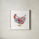 Farm Beauty II by Farida Zaman. Shown in a crisp white glass frame for a clean and minimalist style. Available as an archival giclee rolled canvas, fine art paper, or poster print. SKU 61553a.