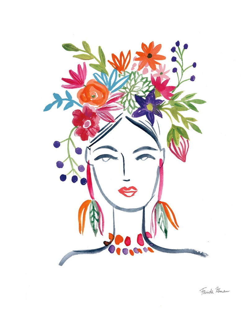 Flower Girl II by Farida Zaman
