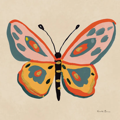 Fluttering II by Farida Zaman. SKU 92740a. Archival Giclee Fine art print for wall decor.