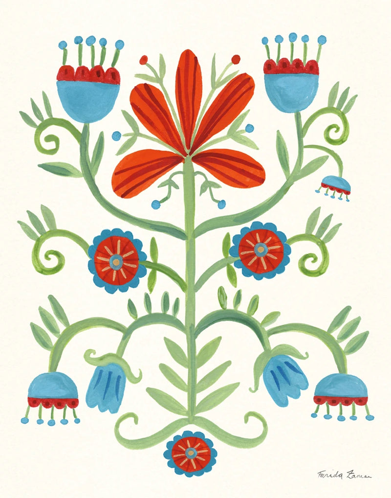 Folksy IV by Farida Zaman