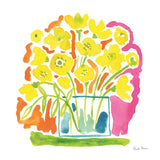 Fresh Bouquet by Farida Zaman. SKU 73937a. Archival Giclee Fine art print for wall decor.