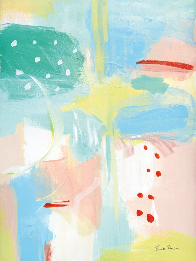 Fresh Face Abstract I by Farida Zaman