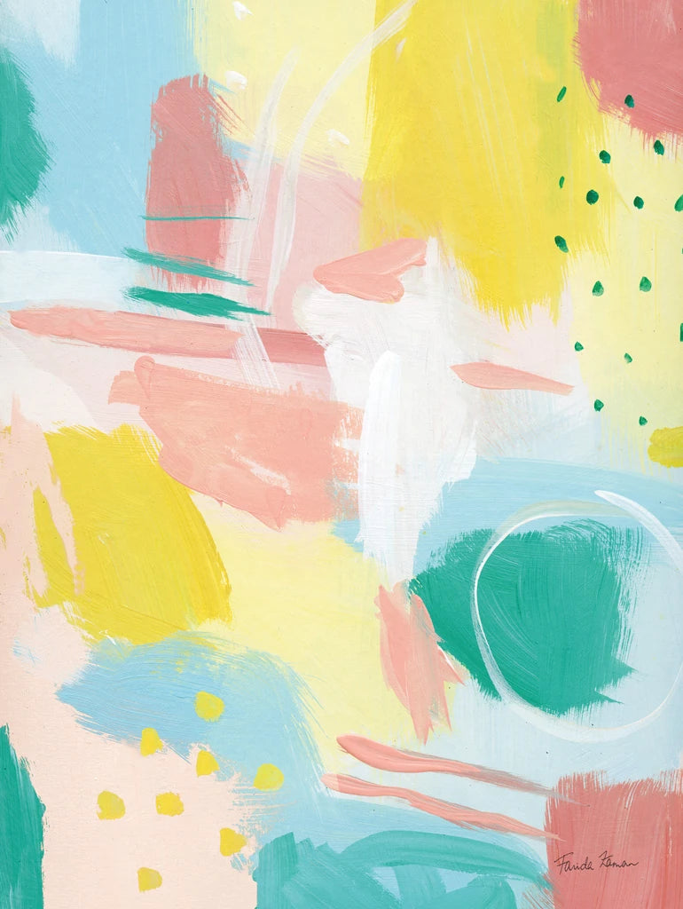 Fresh Face Abstract II by Farida Zaman