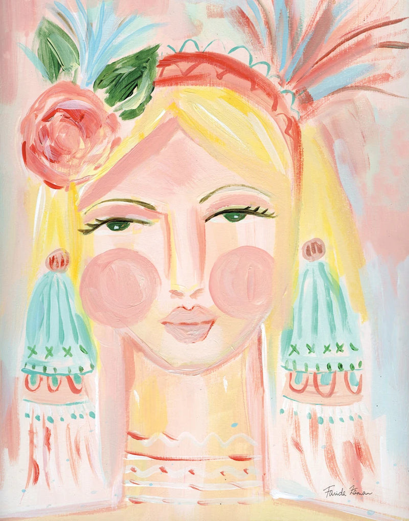 Fresh Face II Crop by Farida Zaman