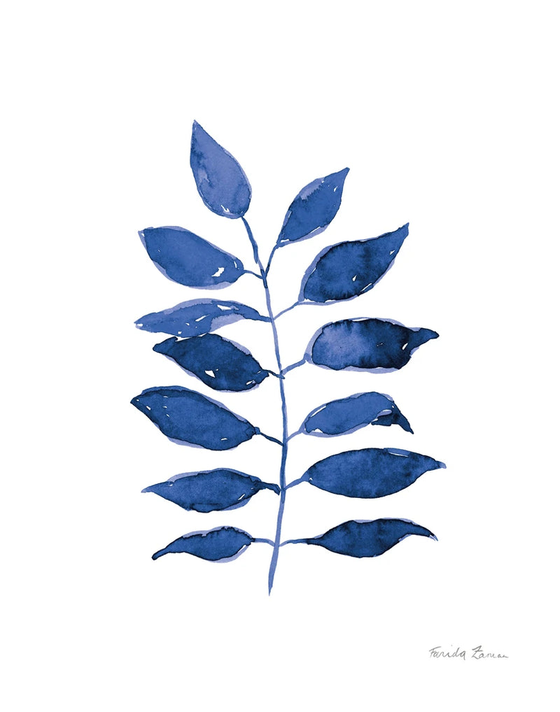 Fresh and Blue IV by Farida Zaman