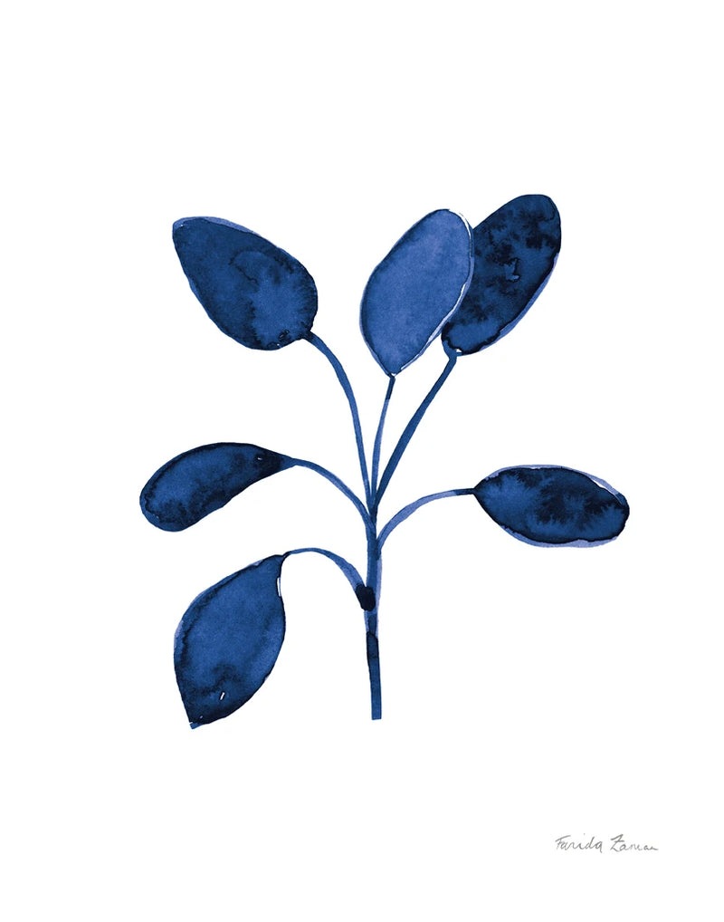 Fresh and Blue VII by Farida Zaman