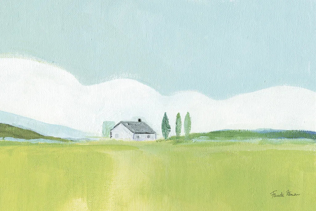 Fresh and Green by Farida Zaman. SKU 56267i. Archival Giclee Fine art print for wall decor.