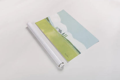 Fresh and Green by Farida Zaman. shown as a rolled paper print. Available as archival giclee rolled canvas, fine art paper, or poster print. SKU 56267i.