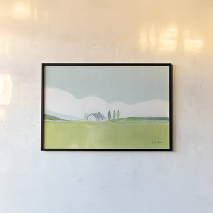 Fresh and Green by Farida Zaman. shown as a paper print in a black flame. Available as a archival giclee rolled canvas, fine art paper, or poster print. SKU 56267i.