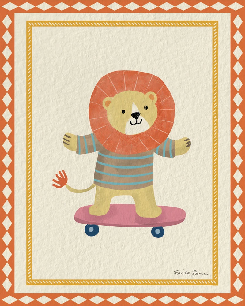 Fun Lion by Farida Zaman