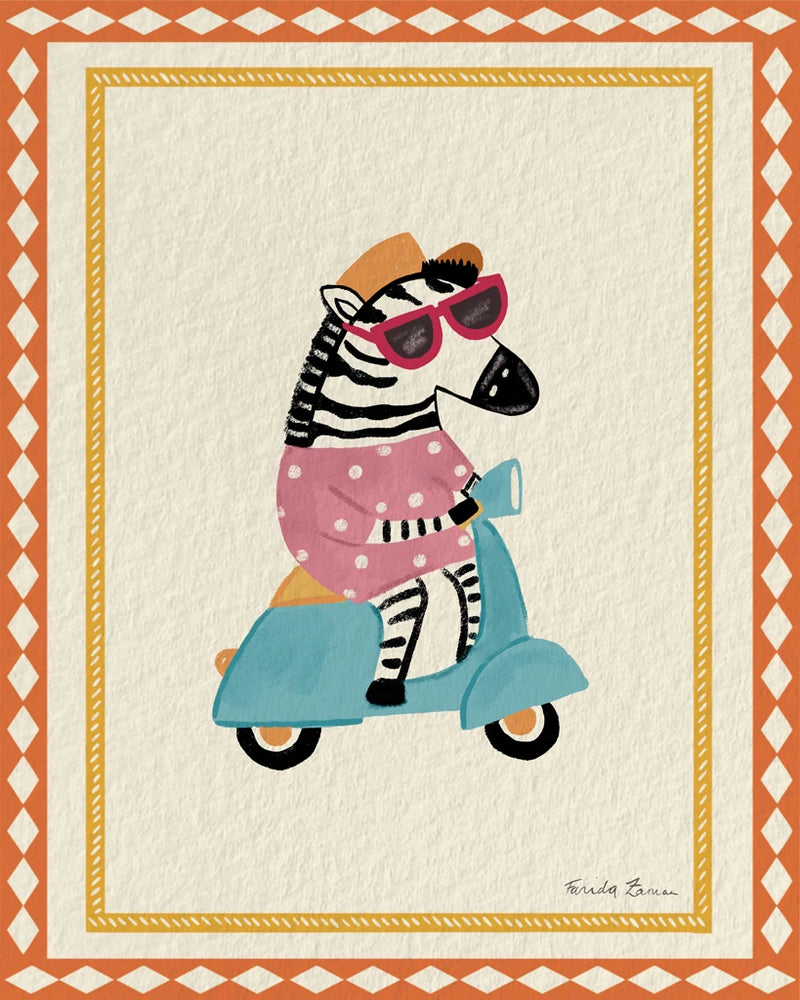 Fun Zebra by Farida Zaman