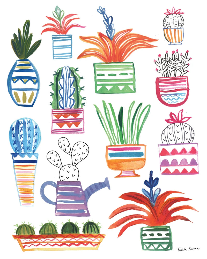 Funky Cacti II v2 by Farida Zaman