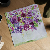 Garden Fun by Farida Zaman. Shown as a detailed flat fine art print, highlighting archival giclee quality. Available as an archival giclee rolled canvas, fine art paper, or poster print. SKU 44836a.