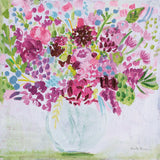 Garden Fun Bright by Farida Zaman. SKU 46148a. Archival Giclee Fine art print for wall decor.