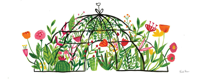 Greenhouse Blooming I by Farida Zaman