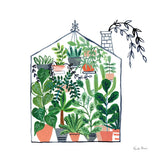 Greenhouse II by Farida Zaman. SKU 69508a. Archival Giclee Fine art print for wall decor.