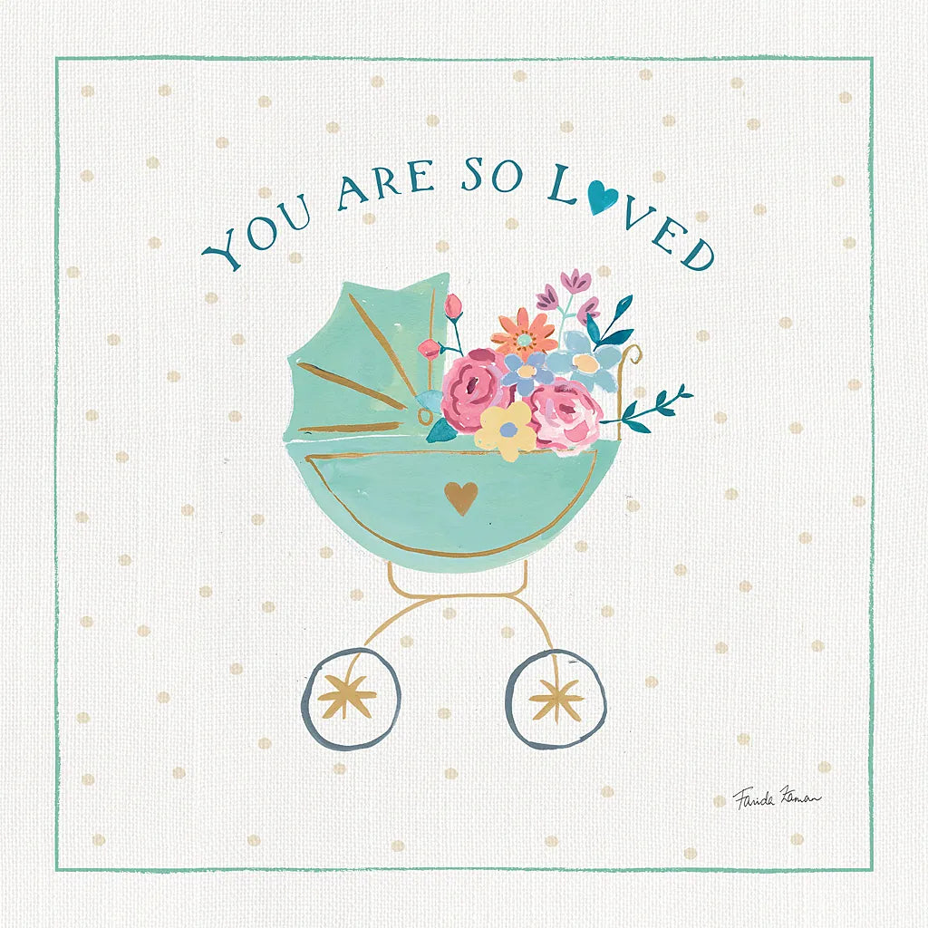 Happy Baby II by Farida Zaman. SKU 49095a. Archival Giclee Fine art print for wall decor.