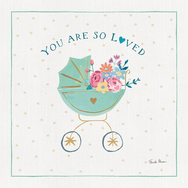 Happy Baby II by Farida Zaman. SKU 49095a. Archival Giclee Fine art print for wall decor.