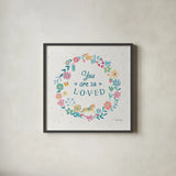 Happy Baby VIII by Farida Zaman. Shown in a sleek black glass frame for a contemporary gallery look. Available as an archival giclee rolled canvas, fine art paper, or poster print. SKU 49101a.