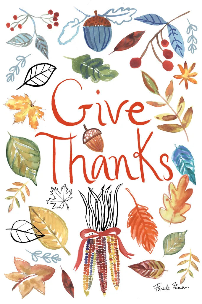 Hello Fall IV by Farida Zaman. SKU 36965h. Archival Giclee Fine art print for wall decor.