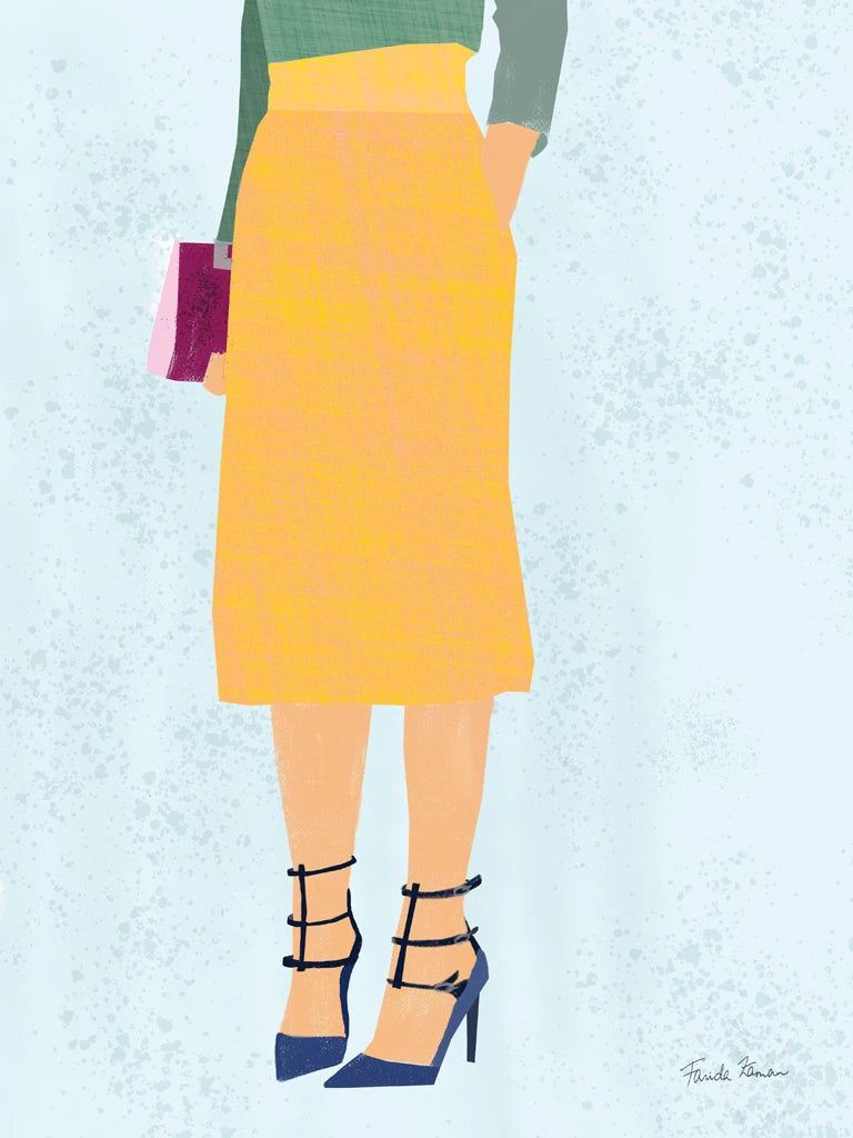 High Fashion I by Farida Zaman