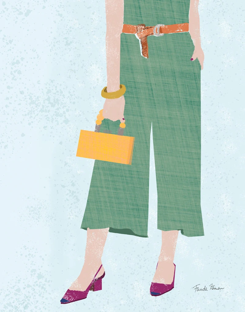 High Fashion II Crop by Farida Zaman