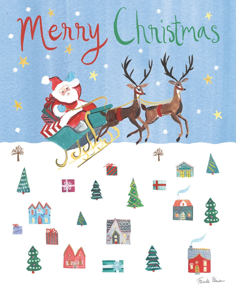 Holiday Festivities IV by Farida Zaman