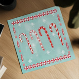 Holiday Treats III by Farida Zaman. Shown as a detailed flat fine art print, highlighting archival giclee quality. Available as an archival giclee rolled canvas, fine art paper, or poster print. SKU 33053a.