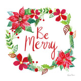 Holiday Wreath III by Farida Zaman. SKU 39792a. Archival Giclee Fine art print for wall decor.