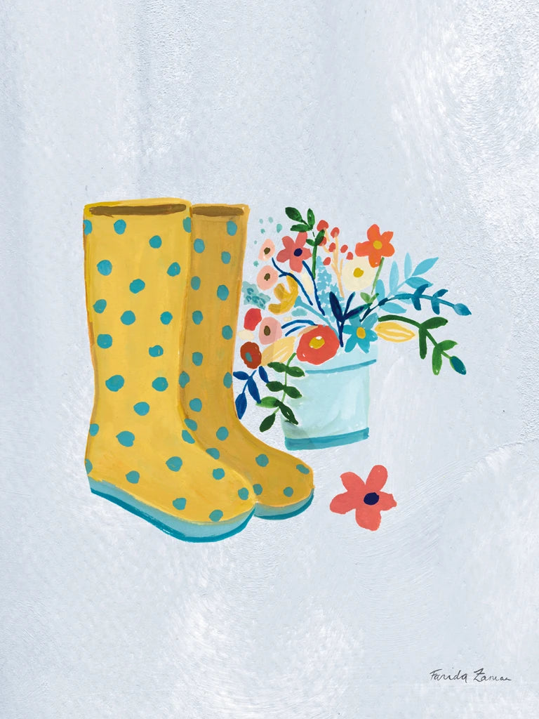 In the Garden IV by Farida Zaman