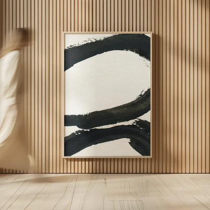 Inky I by Farida Zaman. shown as over sized large wall art. Available as an archival giclee rolled canvas, fine art paper, or poster print. SKU 76836h.