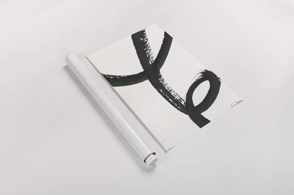 Inky III by Farida Zaman. shown as a rolled paper print. Available as archival giclee rolled canvas, fine art paper, or poster print. SKU 76838h.