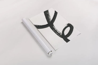 Inky III by Farida Zaman. shown as a rolled paper print. Available as archival giclee rolled canvas, fine art paper, or poster print. SKU 76838h.