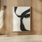 Inky IV by Farida Zaman. shown as over sized large wall art. Available as an archival giclee rolled canvas, fine art paper, or poster print. SKU 76839h.