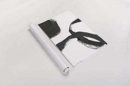 Inky V by Farida Zaman. shown as a rolled paper print. Available as archival giclee rolled canvas, fine art paper, or poster print. SKU 76840h.