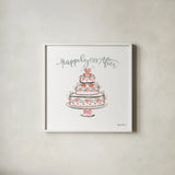 It Takes Two VIII by Farida Zaman. Shown in a crisp white glass frame for a clean and minimalist style. Available as an archival giclee rolled canvas, fine art paper, or poster print. SKU 46713a.