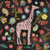 Jewels of the Jungle on Black I by Farida Zaman. SKU 97140a. Archival Giclee Fine art print for wall decor.