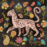Jewels of the Jungle on Black II by Farida Zaman. SKU 97141a. Archival Giclee Fine art print for wall decor.