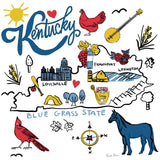 Kentucky by Farida Zaman. SKU 87825a. Archival Giclee Fine art print for wall decor.