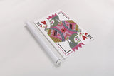 King of Hearts by Farida Zaman. shown as a rolled paper print. Available as archival giclee rolled canvas, fine art paper, or poster print. SKU 91525h.