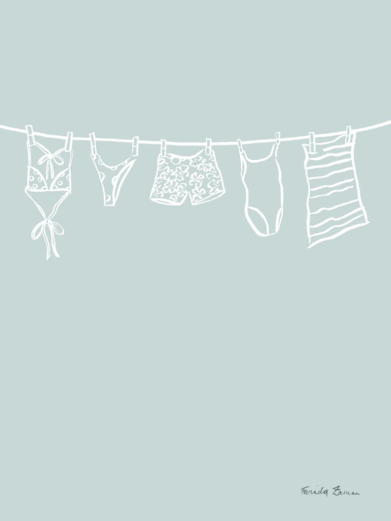 Laundry Day I by Farida Zaman